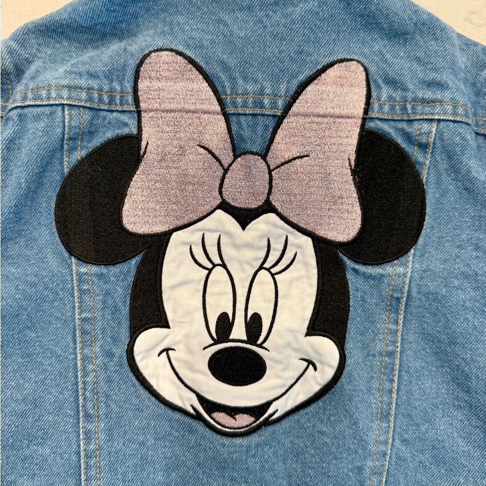 Disney Minnie Mouse denim jacket 3T - Picture 7 of 8